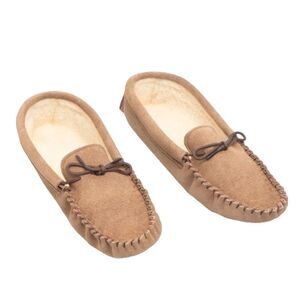 Mokkers Mens Jake Real Suede Moccasin /Loafer Slip-on Slippers /Indoor Footwear